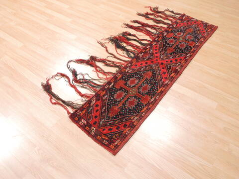 Baluch Red Hand Knotted 16 X 411  Area Rug 100-111060 Image 3