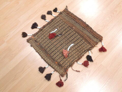 Baluch Brown Flat Woven 14 X 17  Area Rug 100-111068 Image 3