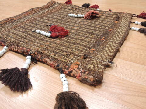Baluch Brown Flat Woven 14 X 17  Area Rug 100-111068 Image 5