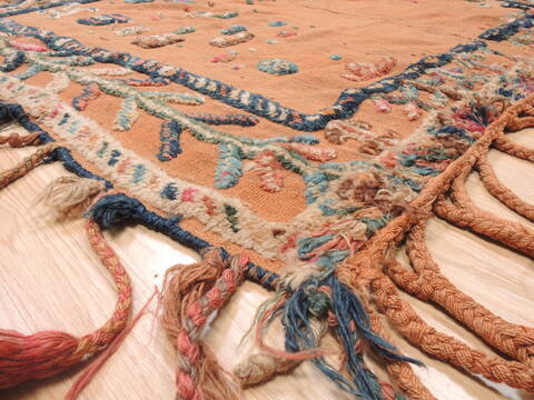 Baluch Beige Flat Woven 46 X 47  Area Rug 100-111073 Image 5