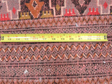 Baluch Grey Hand Knotted 20 X 43  Area Rug 134-111080 Image 6