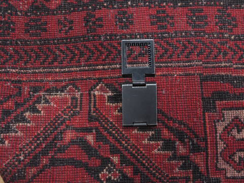 Baluch Red Hand Knotted 211 X 45  Area Rug 134-111100 Image 5