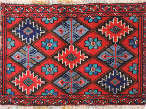 Baluch Red Hand Knotted 14 X 20  Area Rug 134-111117 Image 0