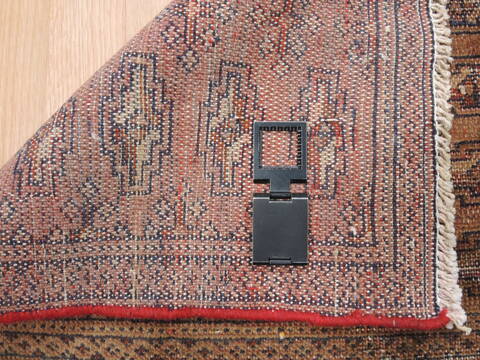 Baluch Brown Hand Knotted 19 X 37  Area Rug 134-111135 Image 4
