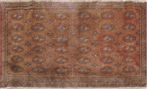 Baluch Brown Hand Knotted 19 X 37  Area Rug 134-111135 Image 0