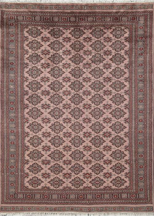 Jaldar Purple Hand Knotted 57 X 78  Area Rug 700-111238 Image 0