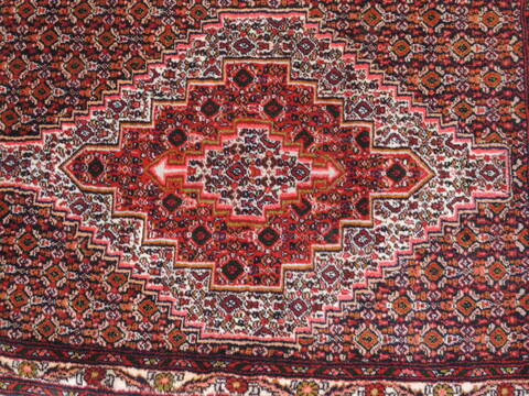 Sanandaj Red Hand Knotted 24 X 37  Area Rug 100-111978 Image 5