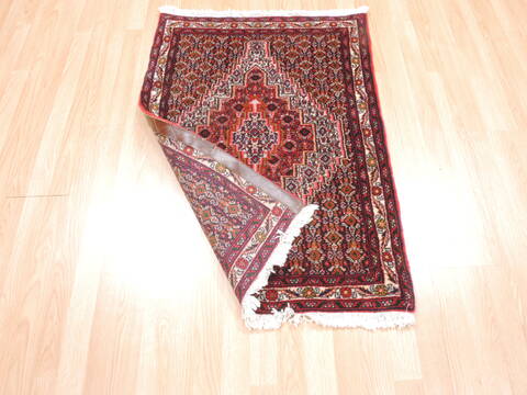 Sanandaj Red Hand Knotted 24 X 37  Area Rug 100-111978 Image 8