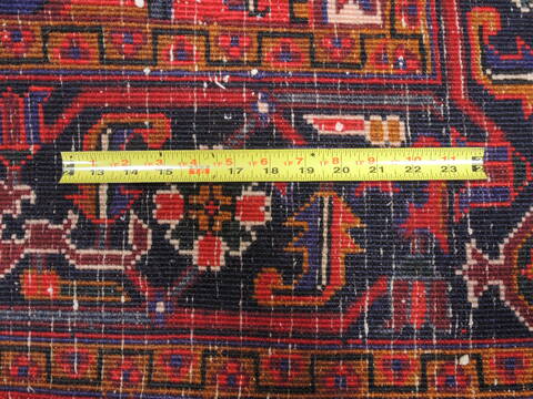 Heriz Red Hand Knotted 70 X 100  Area Rug 100-111992 Image 11