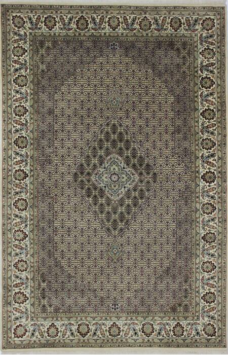 Mahi Beige Hand Knotted 65 X 100  Area Rug 902-112000 Image 0