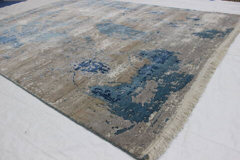 Tibetan Beige Hand Knotted 58 X 79  Area Rug 902-112001 Image 1