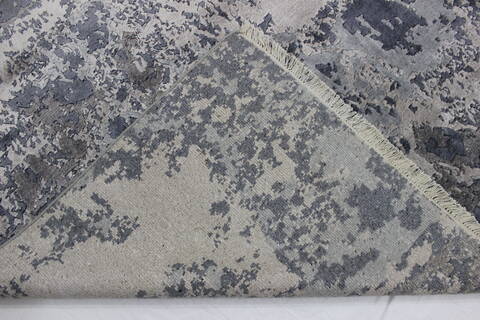 Tibetan Grey Hand Knotted 57 X 711  Area Rug 902-112004 Image 3