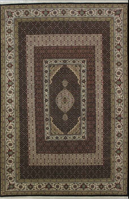 Mahi Black Hand Knotted 67 X 101  Area Rug 902-112014 Image 0