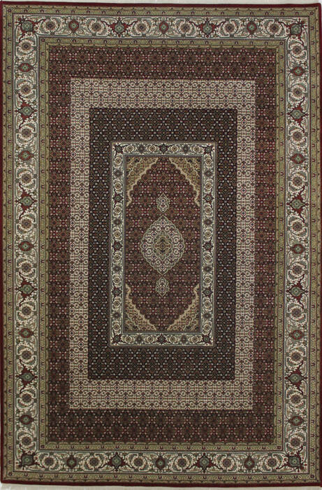 Mahi Red Hand Knotted 69 X 104  Area Rug 902-112016 Image 0