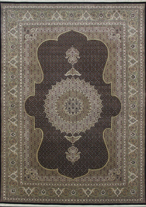 Mahi Beige Hand Knotted 82 X 117  Area Rug 902-112030 Image 0