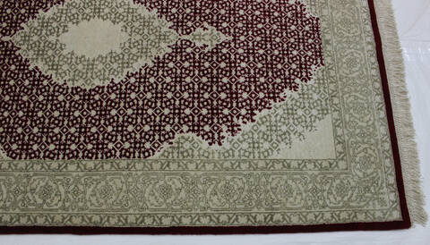Mahi Red Hand Knotted 40 X 60  Area Rug 902-112031 Image 2
