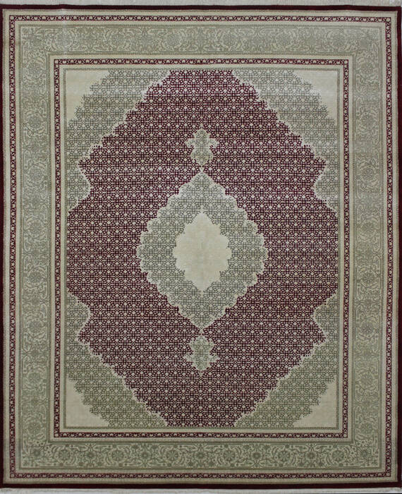 Mahi Red Hand Knotted 81 X 910  Area Rug 902-112035 Image 0