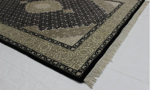 Mahi Black Hand Knotted 41 X 60  Area Rug 902-112036 Image 1