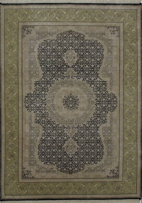 Mahi Black Hand Knotted 51 X 72  Area Rug 902-112038 Image 0