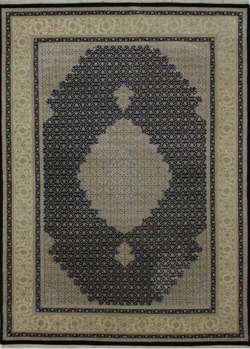 Mahi Black Hand Knotted 59 X 80  Area Rug 902-112041 Image 0