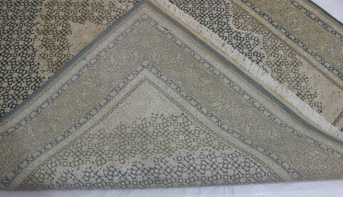 Mahi Beige Hand Knotted 59 X 80  Area Rug 902-112044 Image 3