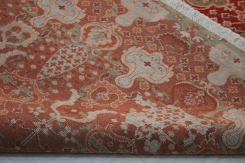 Modern Multicolor Hand Knotted 710 X 99  Area Rug 902-112115 Image 3
