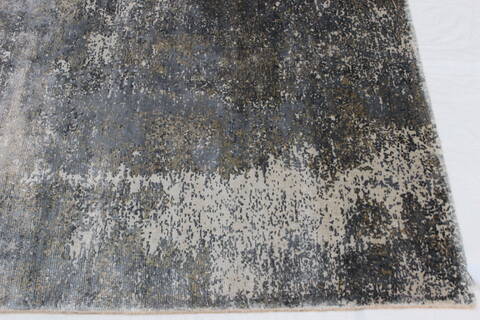 Modern Grey Hand Loomed 51 X 77  Area Rug 902-112151 Image 1