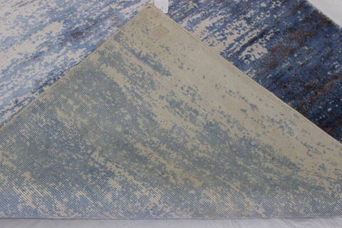 Modern Blue Hand Loomed 51 X 76  Area Rug 902-112153 Image 3