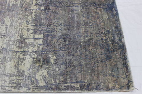 Modern Grey Hand Loomed 54 X 79  Area Rug 902-112156 Image 1