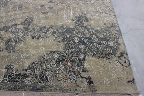 Jaipur Beige Hand Knotted 90 X 120  Area Rug 905-112225 Image 3