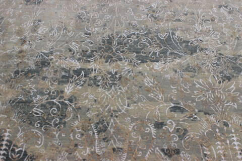 Jaipur Beige Hand Knotted 90 X 120  Area Rug 905-112225 Image 6