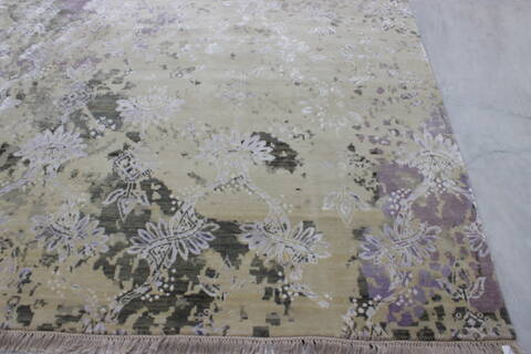 Jaipur Beige Hand Knotted 91 X 123  Area Rug 905-112230 Image 3