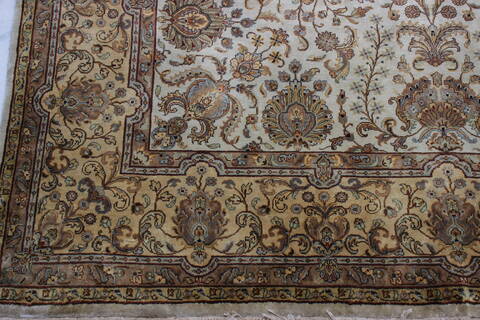 Jaipur Beige Hand Knotted 60 X 90  Area Rug 905-112274 Image 2
