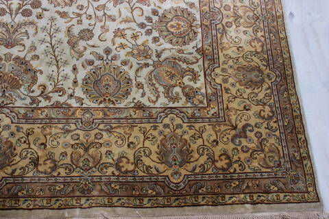 Jaipur Beige Hand Knotted 60 X 90  Area Rug 905-112274 Image 3
