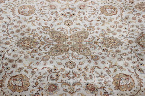 Jaipur Beige Hand Knotted 60 X 90  Area Rug 905-112274 Image 6