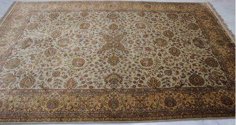 Jaipur Beige Hand Knotted 60 X 90  Area Rug 905-112274 Image 8