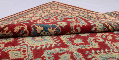 Kazak Red Hand Knotted 71 X 911  Area Rug 700-112475 Image 3