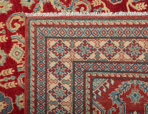 Kazak Red Hand Knotted 71 X 911  Area Rug 700-112475 Image 4