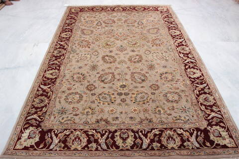 Jaipur Brown Hand Knotted 60 X 92  Area Rug 905-112486 Image 2