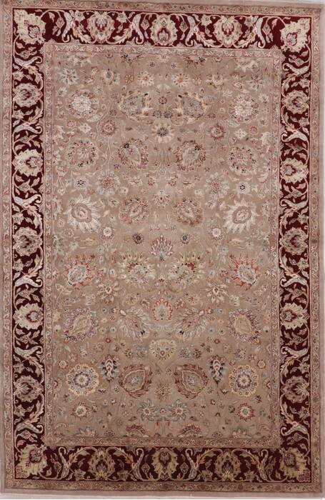 Jaipur Brown Hand Knotted 60 X 92  Area Rug 905-112486 Image 0