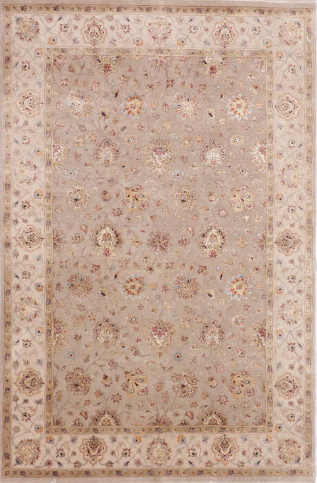 Jaipur Grey Hand Knotted 61 X 93  Area Rug 905-112489 Image 0