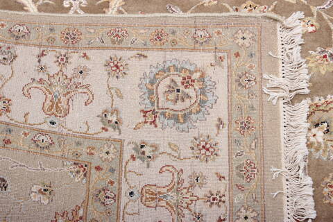 Jaipur Yellow Hand Knotted 60 X 92  Area Rug 905-112498 Image 3