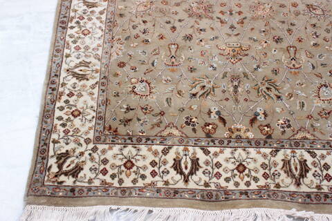 Jaipur Brown Hand Knotted 41 X 61  Area Rug 905-112509 Image 1