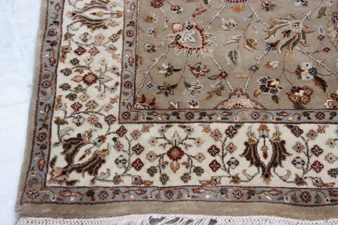 Jaipur Brown Hand Knotted 41 X 61  Area Rug 905-112509 Image 2