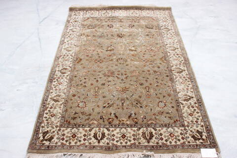Jaipur Brown Hand Knotted 41 X 61  Area Rug 905-112509 Image 4