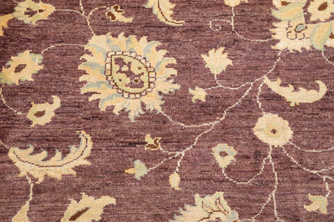 Chobi Brown Hand Knotted 811 X 117  Area Rug 700-112532 Image 6