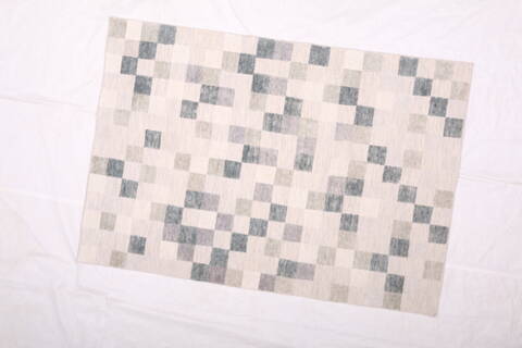 Geometric White Flat Woven 50 X 80  Area Rug 301-114000 Image 10