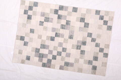Geometric White Flat Woven 50 X 80  Area Rug 301-114000 Image 6