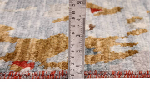 Modern Multicolor Hand Knotted 67 X 101  Area Rug 904-119763 Image 5