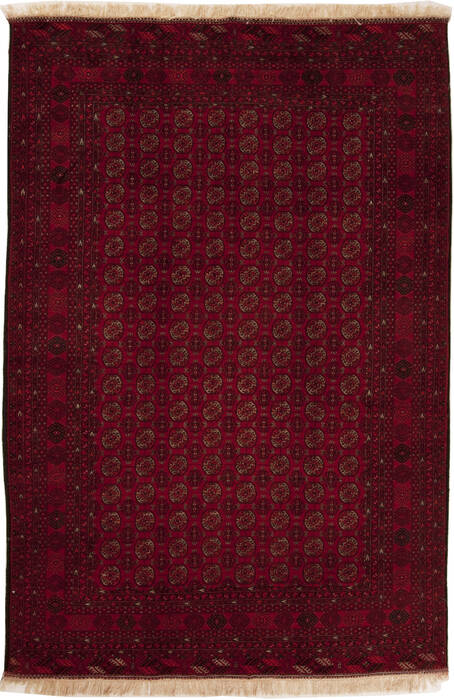 Bokhara Red Hand Knotted 611 X 91  Area Rug 251-12512 Image 0